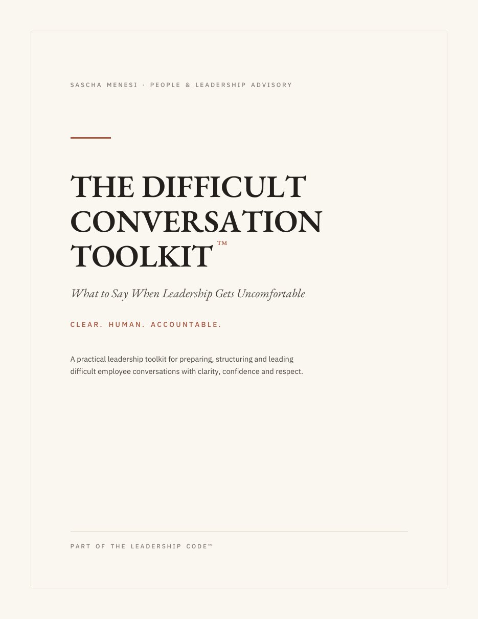 The Difficult Conversation Toolkit™ cover